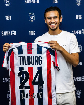 Nathan Tjoe-A-On bergabung ke Willem II Tilburg. (willem-ii.nl)